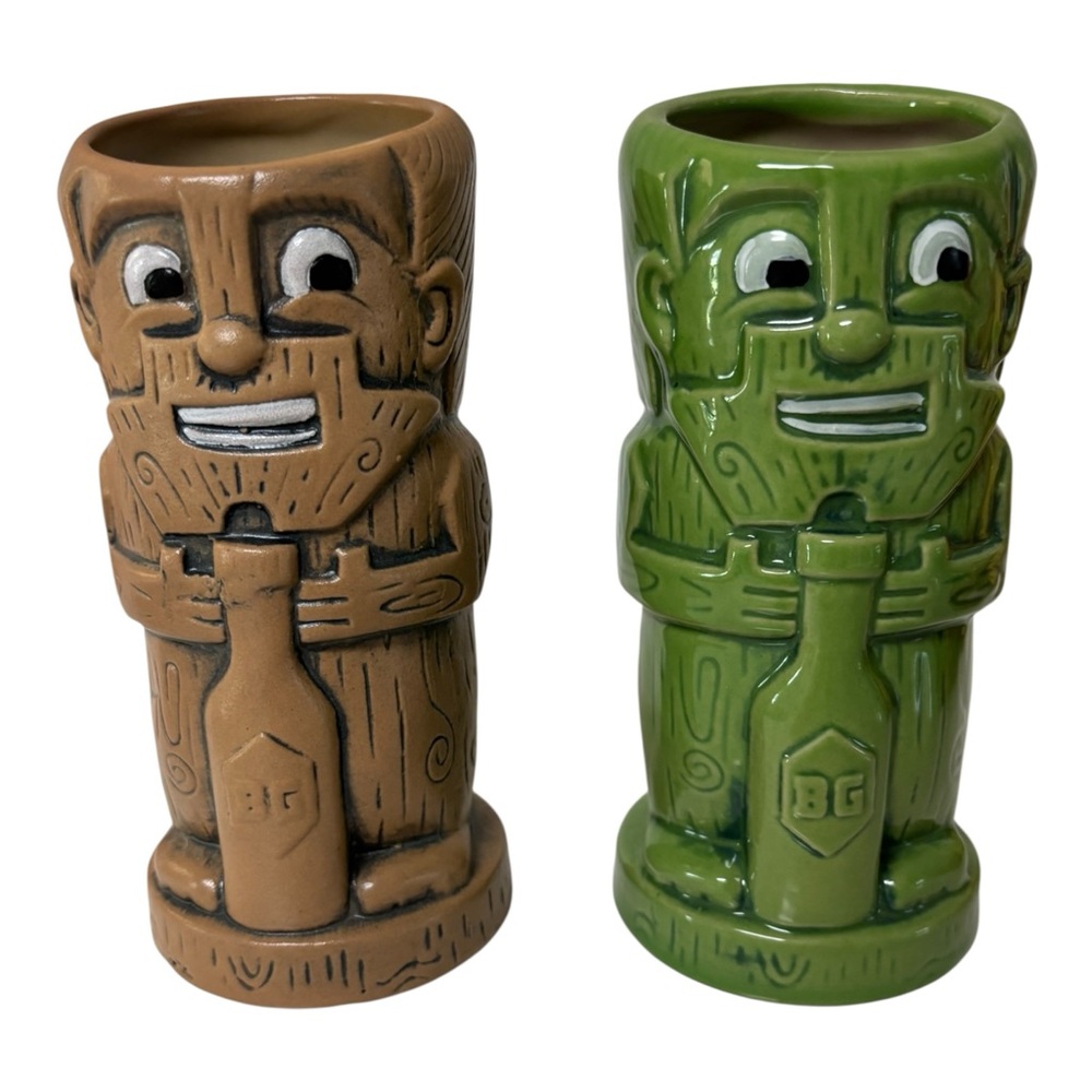 BG Reynolds Set of 2 Kickstarter Tiki Mugs